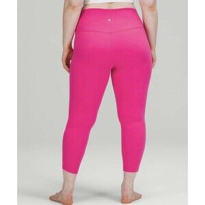 Lululemon Align High-Rise Pant 25" Sonic Pink Size 8